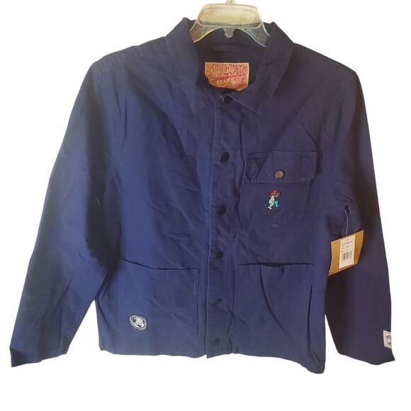 Brooklyn Cloth The Shacket Navy Blue, NWT, Medium - Picture 1 of 6